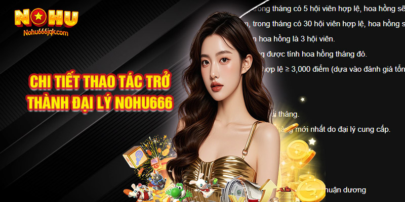 Chi Tiết Thao Tác Trở Thành Đại Lý Nohu666