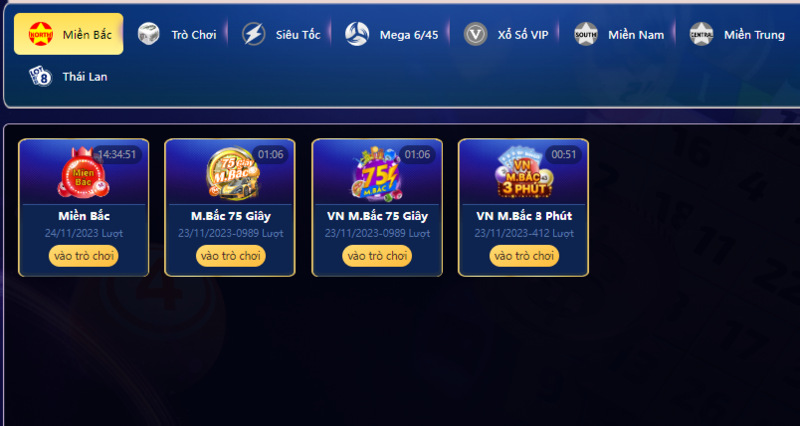 Các tựa game cá cược xổ số hấp dẫn có tại Qh88